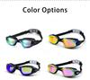 Hot Sales Adult Adjustable Waterproof Eco-Friendly Anti-Fog UV Silicone & PC Swimming Goggles Premium Swim Glasses