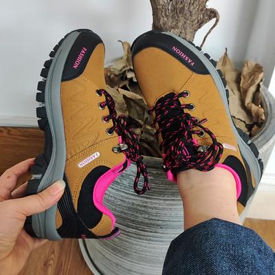 Женская повседневная спортивная обувь весна и осень для ходьбы и бега на открытом воздухе, модная обувь на толстой вулканизированной подошве