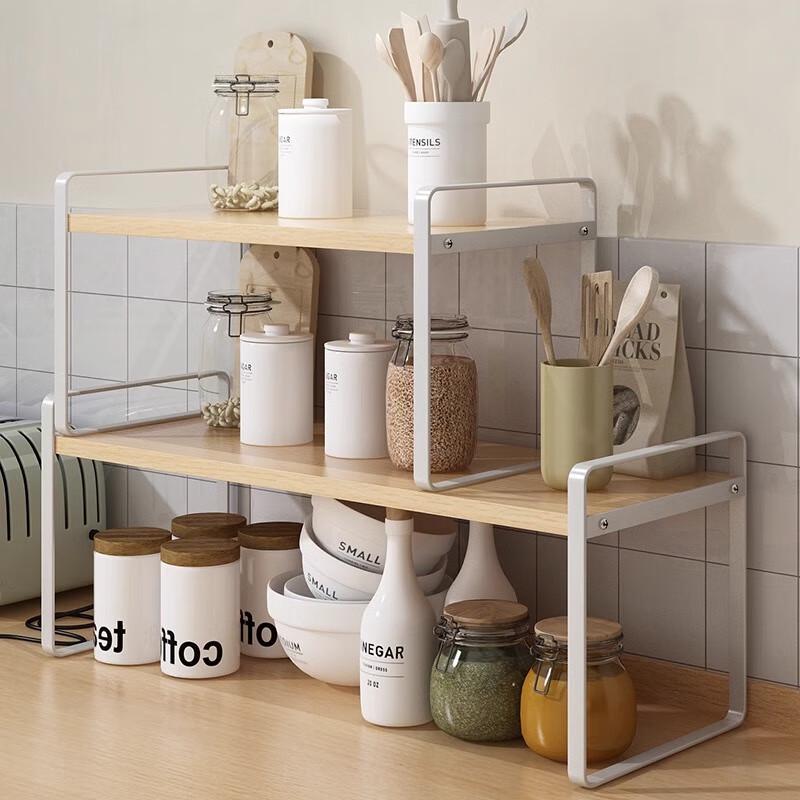 WEZHO Kitchen Countertop Tiered Storage Rack