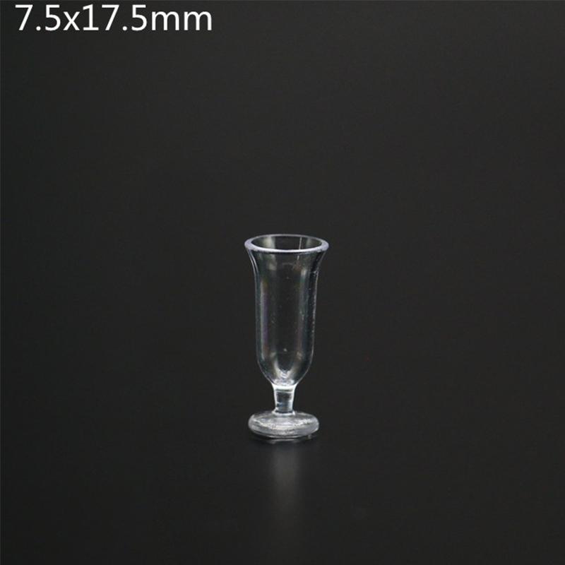 10 шт. мини-чашка для красного вина, имитация мебели, бокал для вина, кубок, декор для кукольного домика