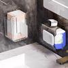 Tissue Holder No Punching Wipes Container Wall-Mounted Tissue Box for Kitchen Bedroom Bathroom