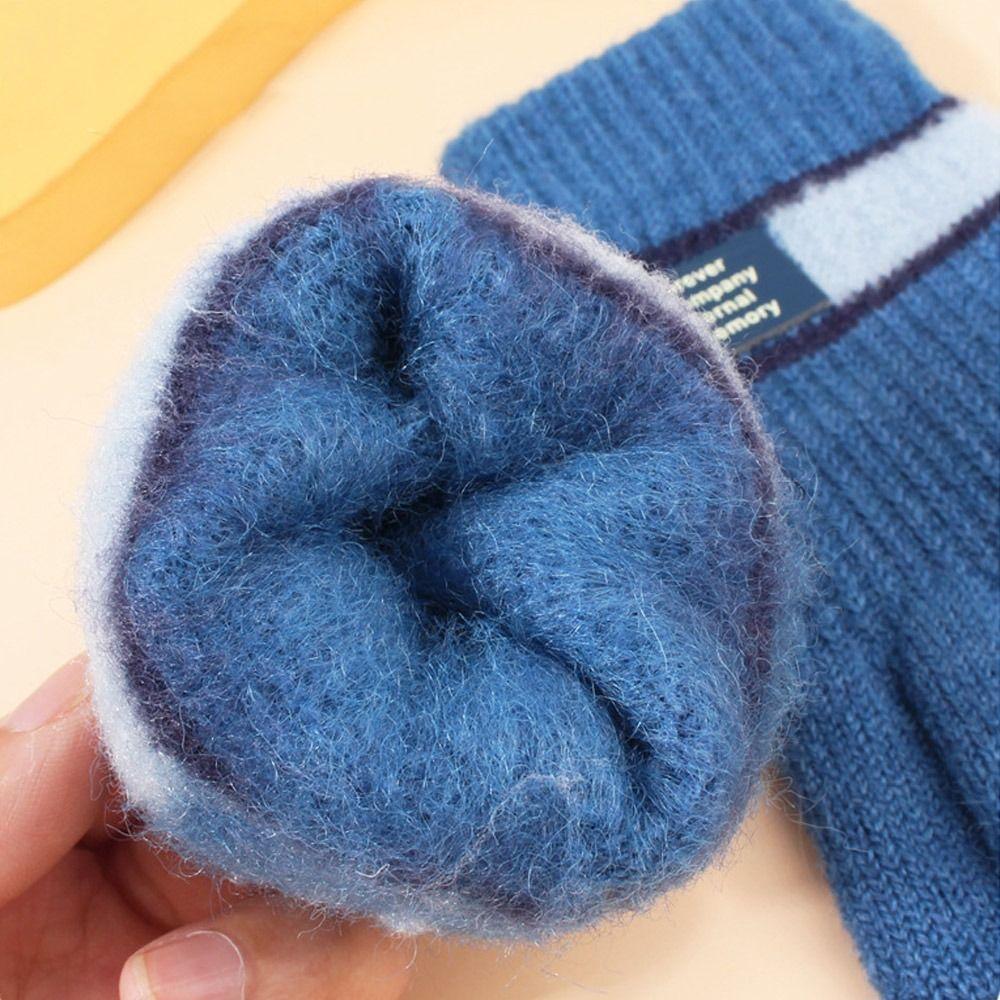 7-11Years Old Windproof Children Mittens Touchscreen Baby Gloves Kids Winter Gloves Baby Boys Girls