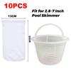 Упаковка носков-скиммеров для бассейна, фильтры для корзин, скиммеры очищают мусор и листья для заглубленных и надземных бассейнов