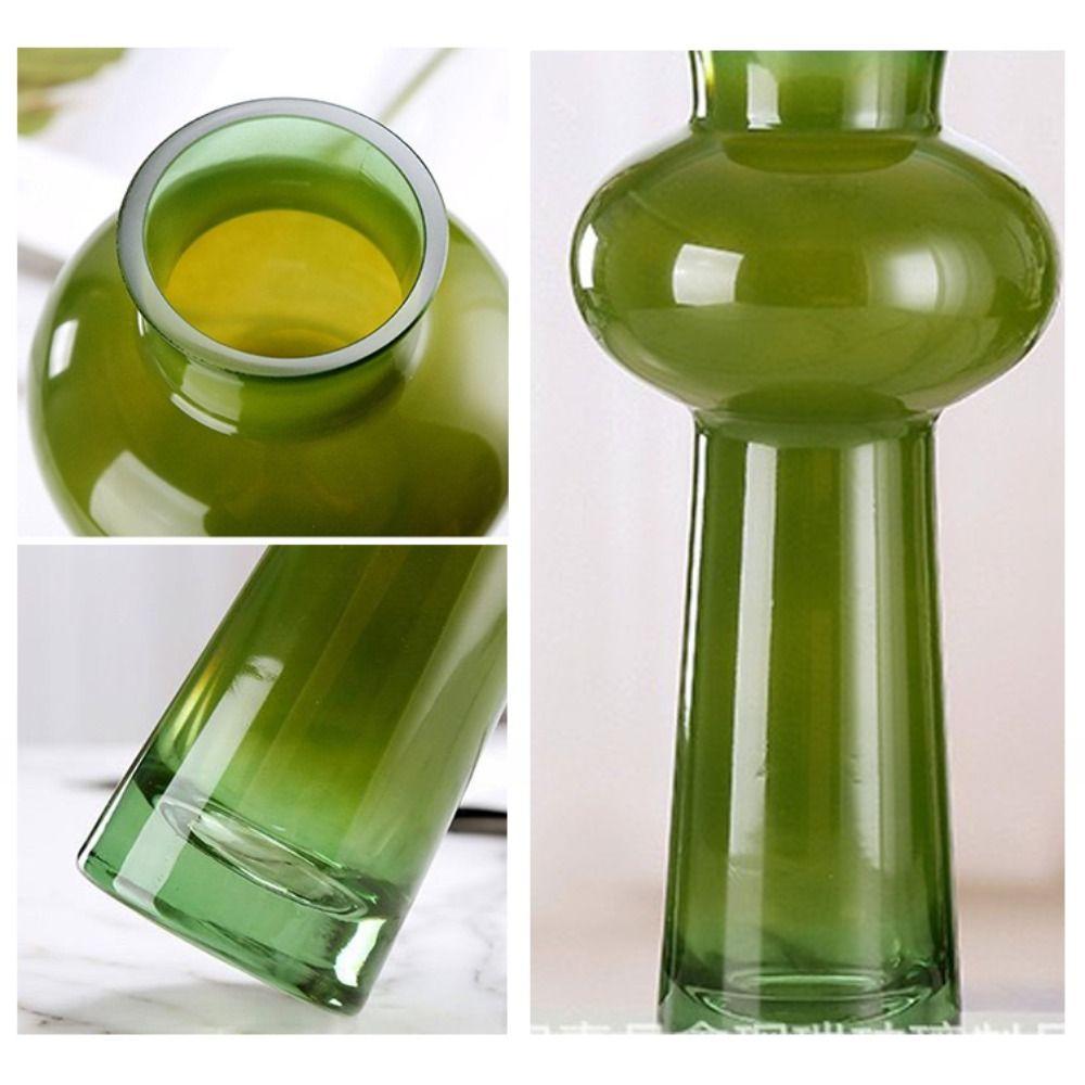 Luxury Orchid Flower Vase Creative Water Nourishing Vase Vintage Glass Vase  Home Decorative