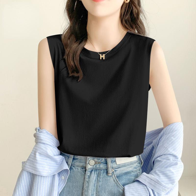 Cool and Comfortable Women's Sleeveless Cotton Vest for Women