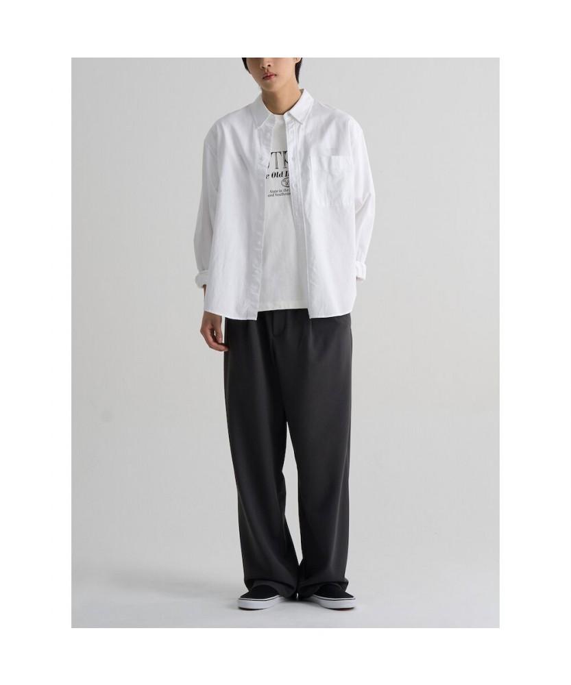 8SECONDS Poly Crepe Easy Pants Ash