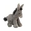 Jellycat Серия «Волнистый мех» Животное Осел Милая серая кукла Плюшевая кукла 23 см высотой.