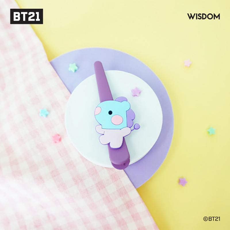 BT21 Официальная заколка для волос Minini, заколка для волос, повязка на голову