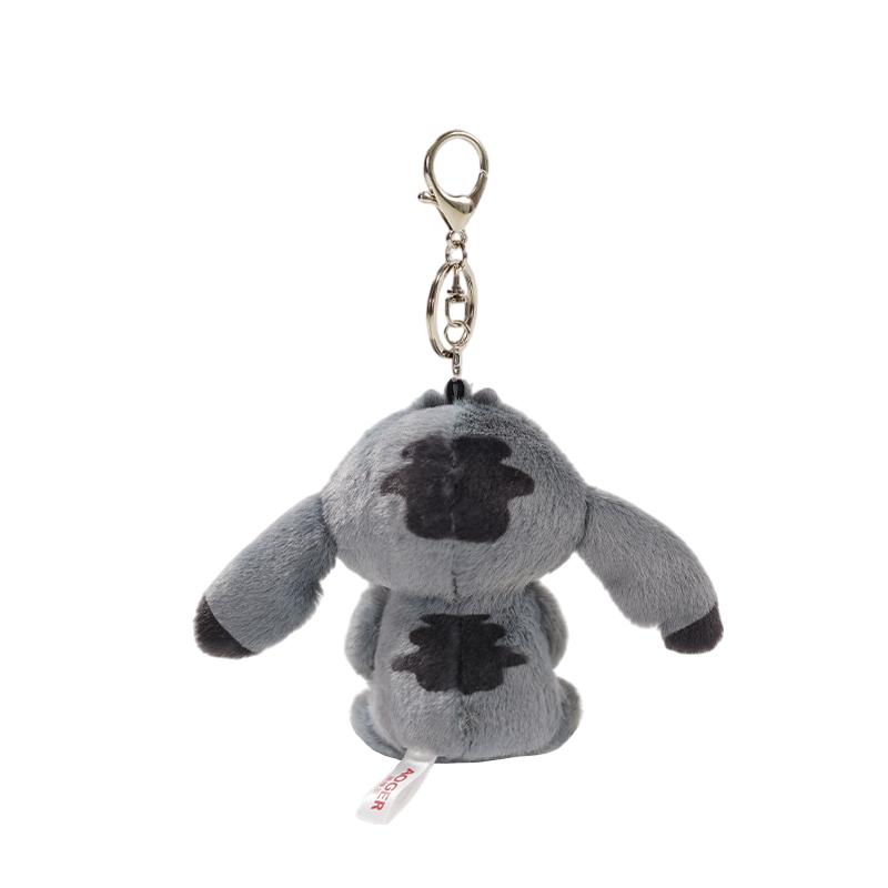 Lilo & Stitch Night Series Plush Keychain Cute Stitch with Scrump Bag Charm Pendant for Backpack Keys Fans Birthday Gift