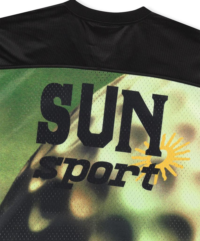 Sun Love Sun Sport Сетчатая футболка Черная