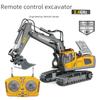 2.4G беспроводной пульт дистанционного управления экскаватор - 11-канальный электрический сплав конструктор игрушка для детей