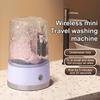Portable Washing Machine Rechargeable Lightweight Mini Washer Washer Cordless 1L Capacity Travel Washer for Laundry RV Baby Clothes Socks