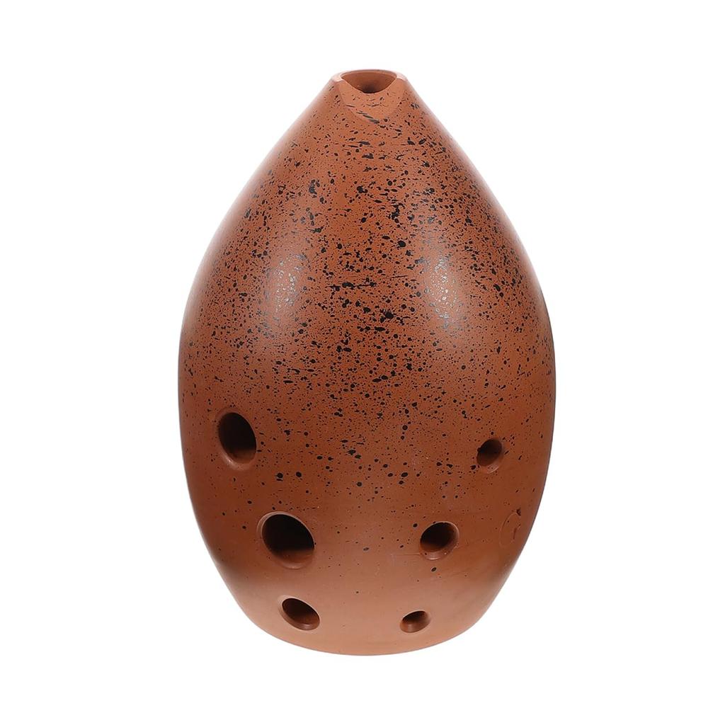 TOYANDONA Ceramic Ocarina, 8-Hole, G Key, for Beginners, Folk Instrument, for Performance