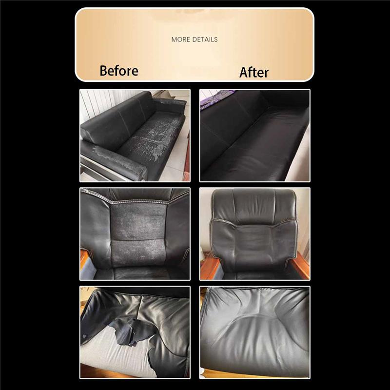 Прочная самоклеящаяся виниловая пленка из искусственной кожи - толщина 0,6 мм для ремонта дивана, обновления мебели, облицовки шкафа и столешницы