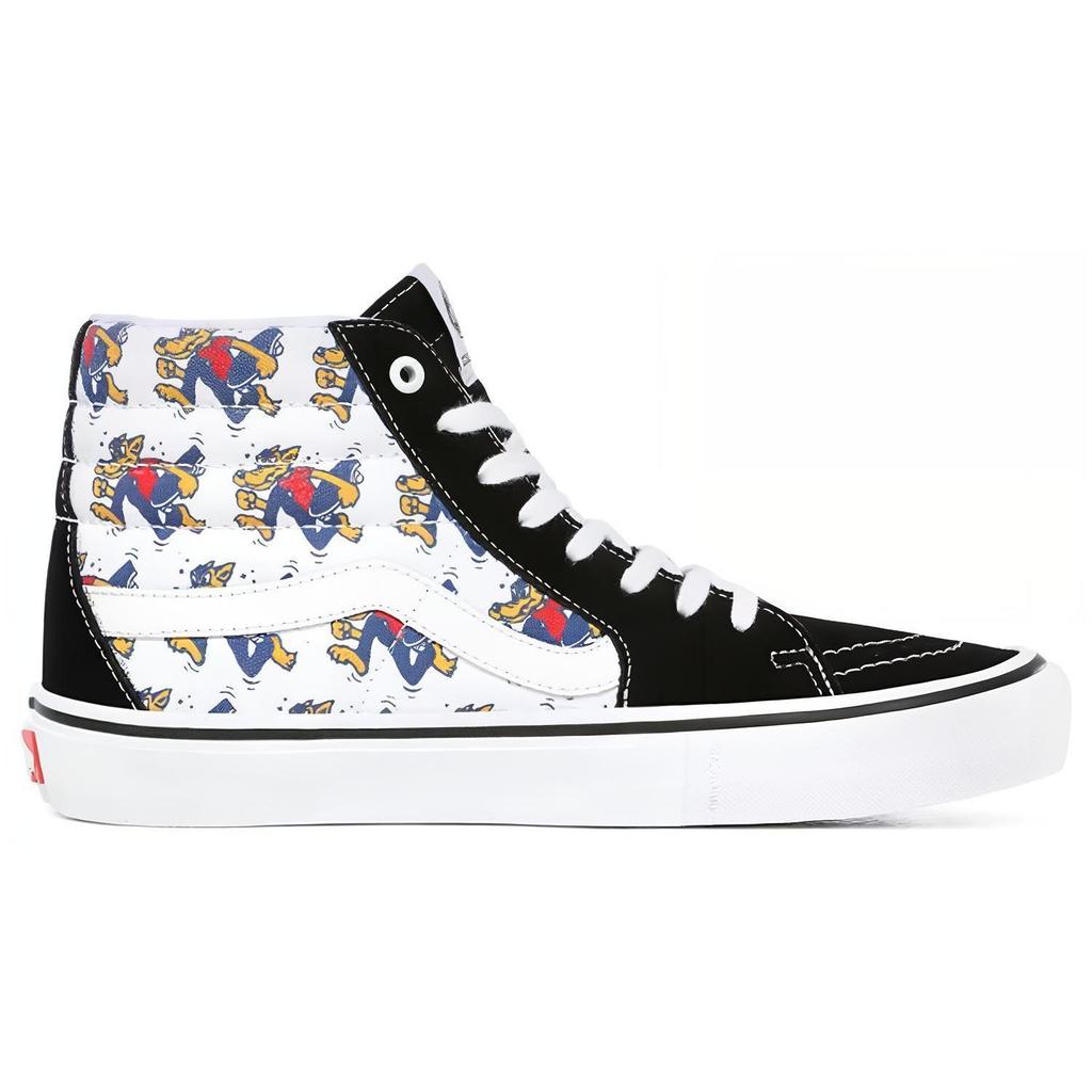 Vans Skate Wolf SK8 Hi Pro 'Black White' (Unisex) Skateboard Shoes VN0A45JD11Z