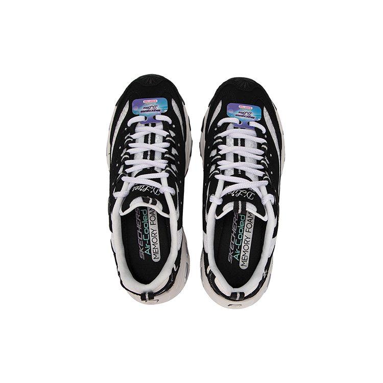 Skechers DLites 1.0 'Black White' Women's 896085-BKW