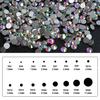 1Pack Mixed Size Flatback AB Nail Rhinestone Nail Art Decoration SS6-SS40Pack