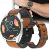 Кожаный + силиконовый ремешок для браслета Xiaomi Amazfit GTR 47 мм 42 мм GTS Pace Stratos 2 ремешок для часов Huawei Watch GT Honor Magic