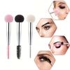 Makeup Sponge Eyebrow Seal Template Smudge Eyebrows Double Head Eyebrow Lotion Brush Mascara Brush Makeup Brush