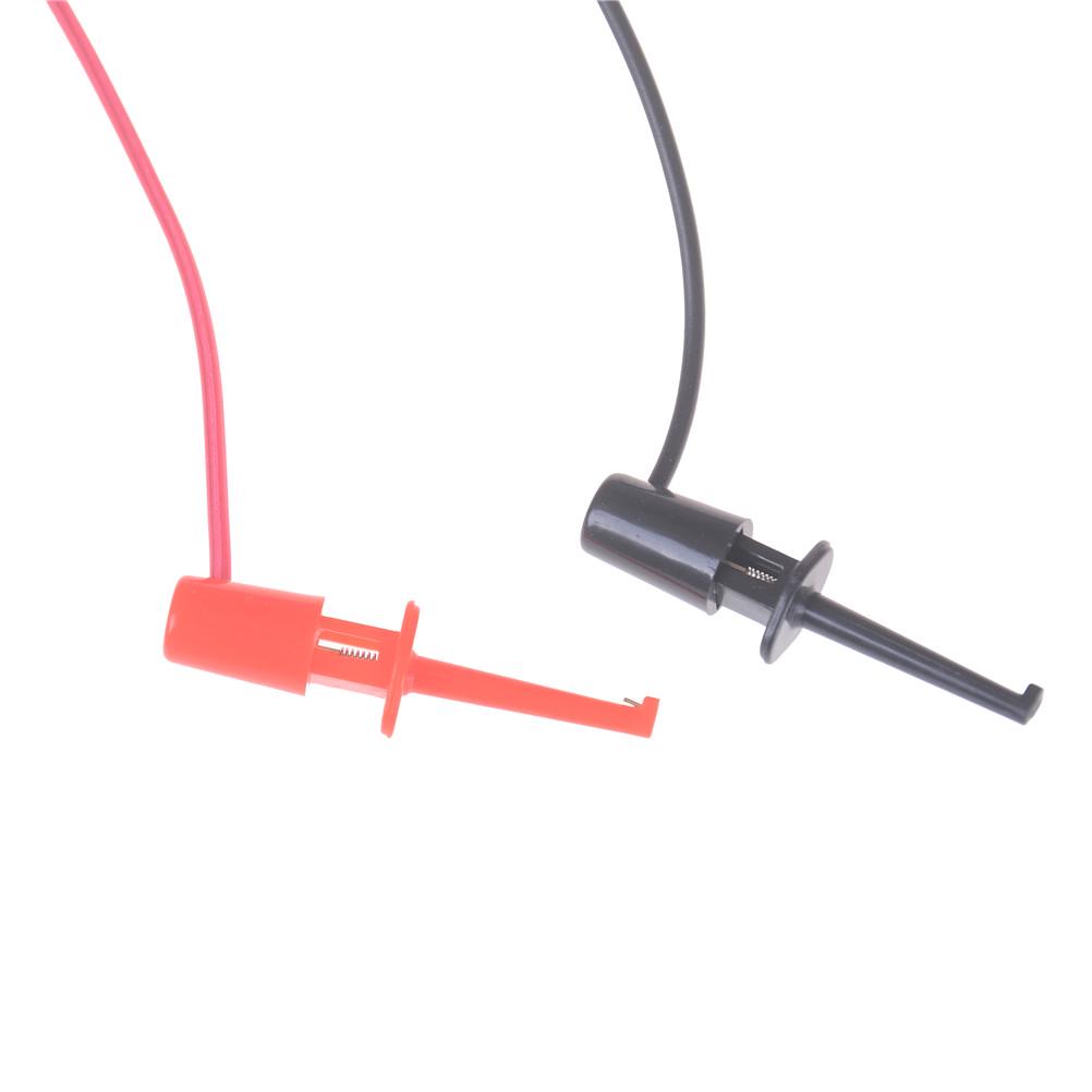 Мультиметр Тест Банановый Штекер Для Тестирования Крюк Зажим Зонд Кабель Для Мультиметра