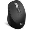 Souris D'ordinateur - SUBBLIM - Comfort Ergo Dual - Noir - Silent Click - Batterie Rechargeable