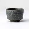 Kougetsu Smoked Half-tubular Tea Bowl, Matcha Bowl, Shigaraki Ware, 3-3101-A