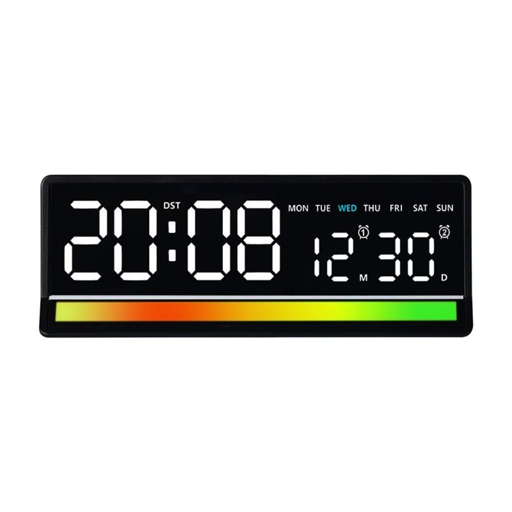 Brightness Adjustment Table Clock Week Date Display Alarm Clock LED Digital Alarm Clock Home Decor