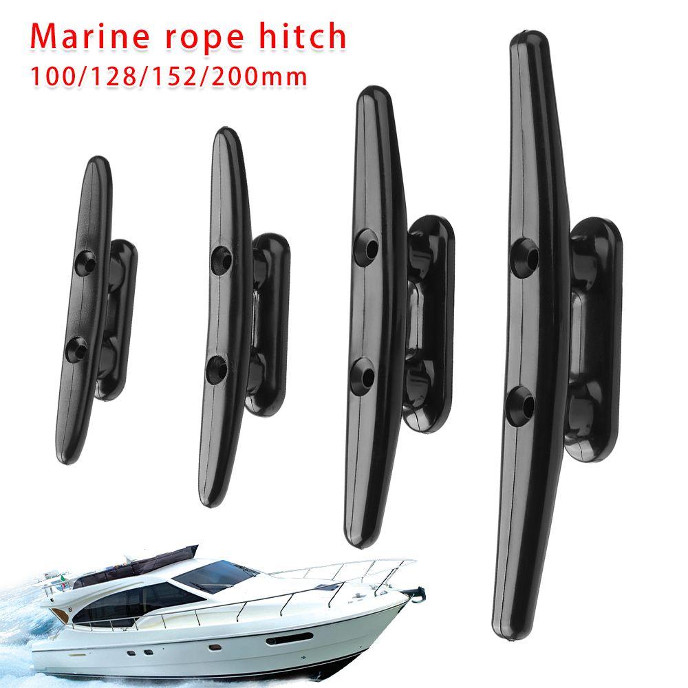 Inflatable Deck Boat Marine Accessories Low Flat Cleat Line Rope Tie Ship Lock Open Base Cleat