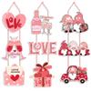 1 Piece New Valentine's Day Decorative Door Hanging Theme Pink Love Party Hanging Decoration