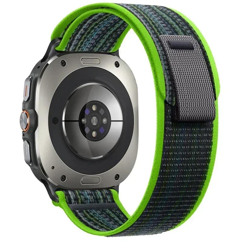 Нейлоновый ремешок Trail Loop для Samsung Galaxy Watch Ultra 47 мм Без зазоров Спортивный браслет Ремешок для Samsung Watch Ultra band Correa