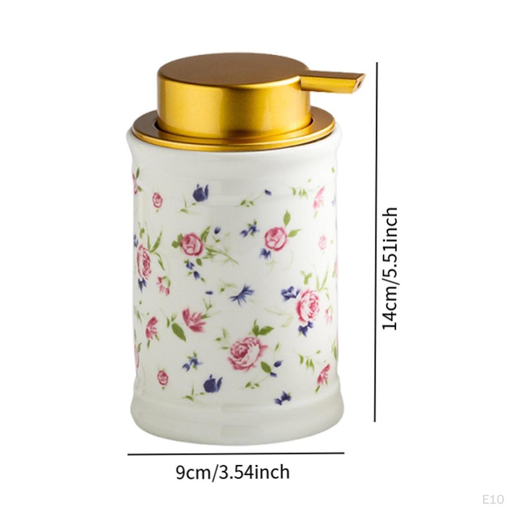 Диспенсер для мыла для рук с пеной, легко заполняемый контейнер объемом 320 мл, пенящийся насос, бутылка для семьи