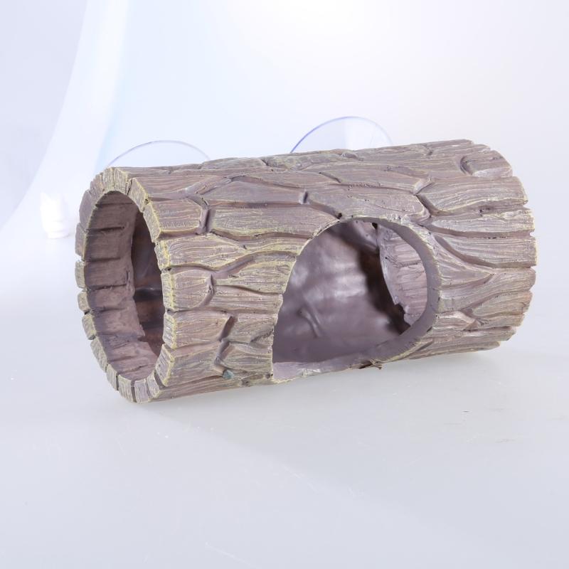 Reptiles Hideaway Cave Hollow Trunk Shape for Lizards Geckos Hideouts Hiding Hollow Trunk Trunk Hideouts