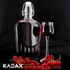 KADAX Butelka Z Korkiem Na Wino Nalewki Bimbrer 500ml
