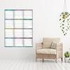 2026 Dry Erase Calendar – Large Yearly Wall calendar 2026, 38.19'' x 25.2'', 2-Side Reversible Calendar 2026, Vertical/Horizontal, Jan 2026 – Dec