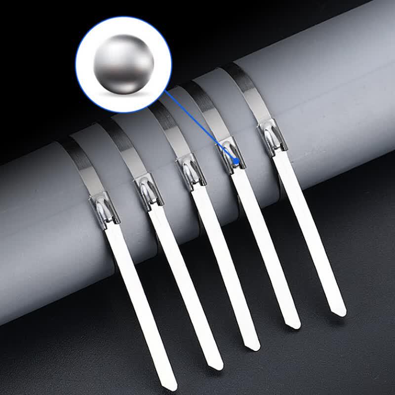Moufou Self-locking 304 Stainless Steel Cable Ties