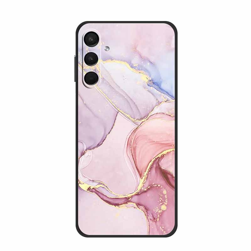 Для Samsung Galaxy M15 F15 5G Чехол Мраморный ТПУ Силикон Мягкая Задняя Крышка Чехлы для Телефона для SamsungM15 Мика Расписанный Милый Новый Coque