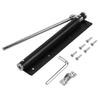 Aluminum Adjust Strength Automatic Door Closer Spring Fireproof Door Hinge Buffer Tool for Home