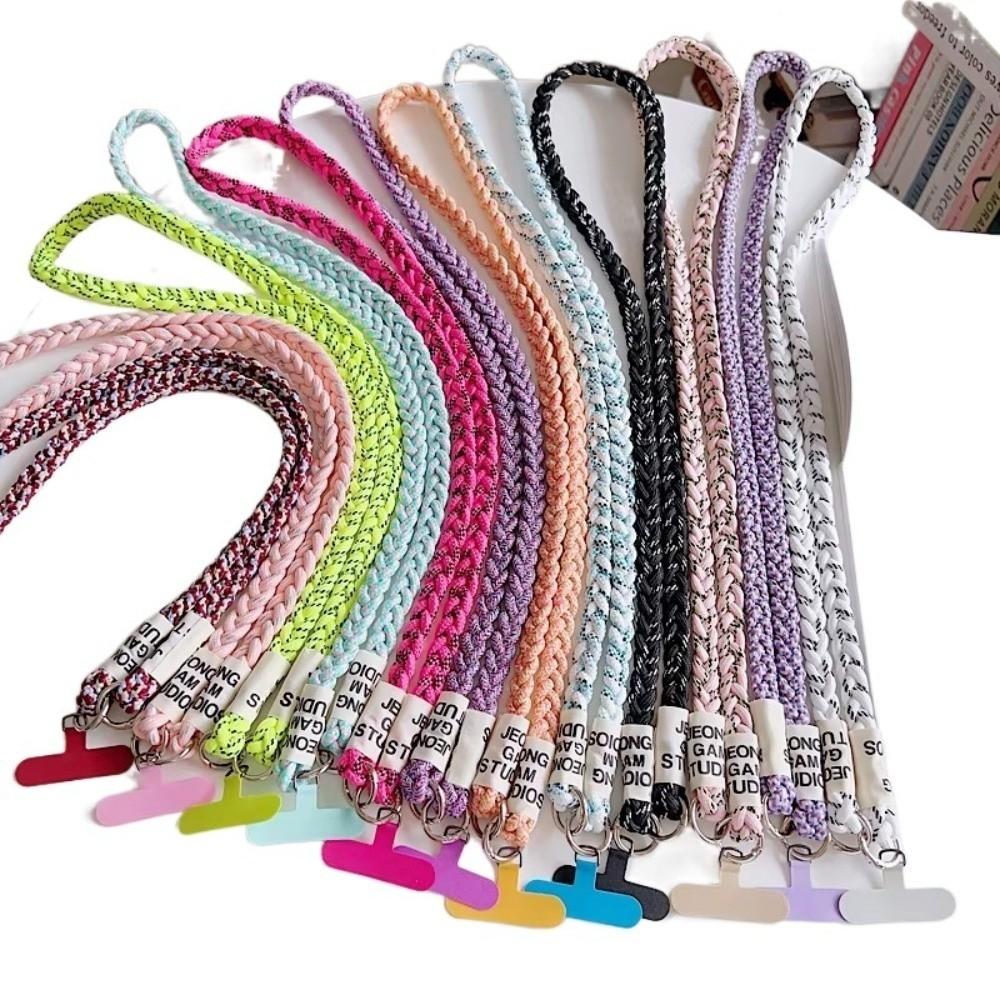 Long Phone Anti-lost Rope Braided Rope Phone Case Chain Straps New Phone Lanyard Phone Accessories
