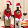 Creative Hot Products Christmas Creative Home Furnishings Non Woven Scarves Hats Wine Bottles Decoration Christmas Party Scene Decoration YA209