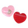 50Piece Convenient Zipper Lock Pouch Heart Bag for Jewelry Storage Dustproof Multifunctional Packaging Bag Organization