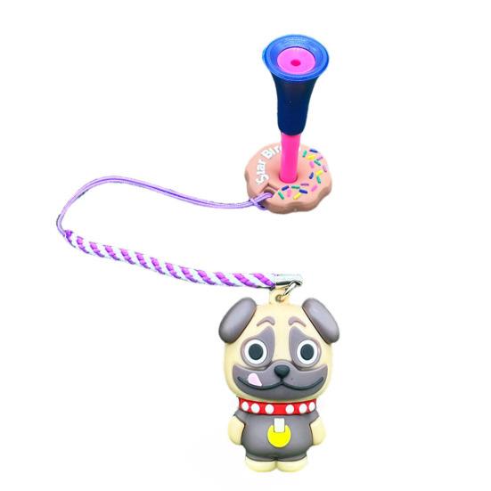 Мультяшный держатель для гольф-ти, пластиковое кольцо для гольф-ти против потери со шнурком, аксессуар для гольфа для мужчин, женщин, гольфистов