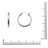 [Petit-Germe] petit gelme hoop earrings stainless 316L 15mm silver color P1026