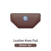 Car Leather Knee Pad Inside Knee Cushion Comfortable For Volkswagen VW Scirocco Jetta Beetle Golf Passat Polo Tiguan Sharan