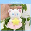 Adorable Plush Bear Keychain With Soft Material For Birthday Gifts And Collectibles