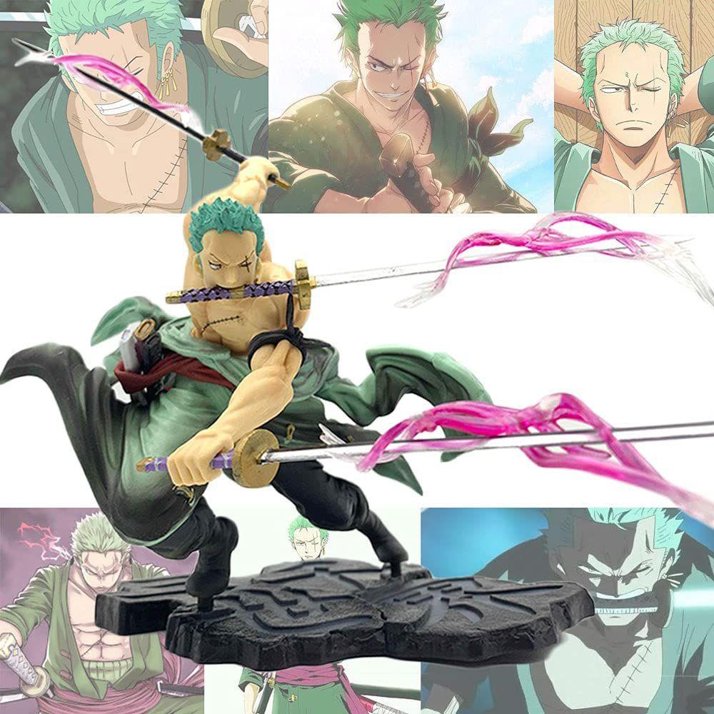 Потрясающая 8-дюймовая фигурка Ророноа Зоро из аниме One Piece, коллекционная модель