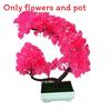 Flowers Simulated Chrysanthemum Green Plants Bonsai Decoration Desktop