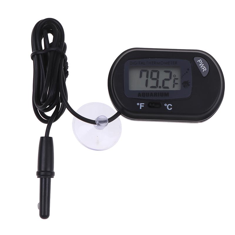 ЖК-цифровой аквариум для рептилий, аквариумный водомер, термометр, температура