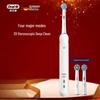 Электрическая зубная щетка Oral-B Pro 4000 3D White, штепсель CN (адаптер в комплекте)