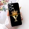Для Vivo Y05 Y11d 2026 Модный чехол для телефона с буквой и короной Для Vivo Y11D Y05 4G Мягкие силиконовые TPU чехлы