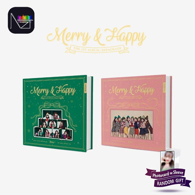 Twice 1-й переизданный альбом Merry & Happy